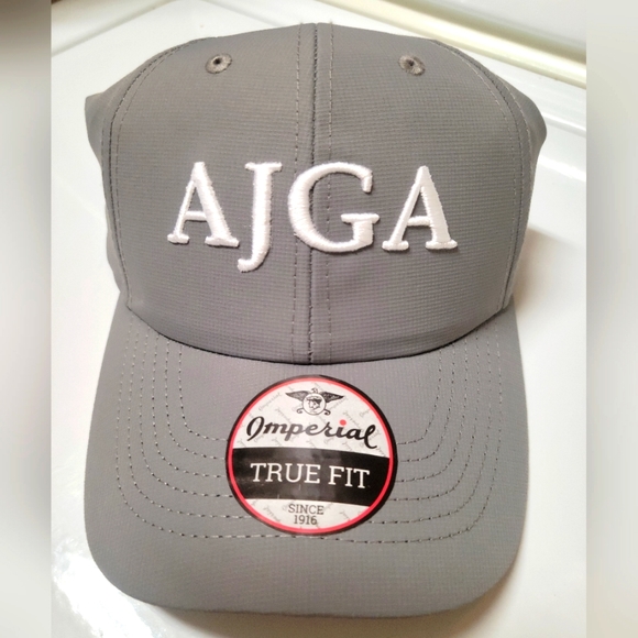 AJGA Imperial True Fit Golf Hat , One Size fits all, Gray - Picture 1 of 6